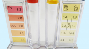 余氯、PH值二合一測試盒